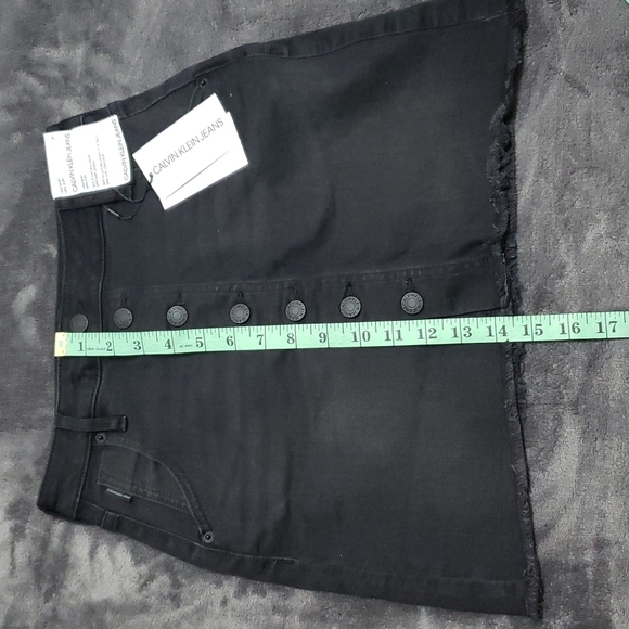 Calvin Klein Denim Mini Skirt NWT - Picture 6 of 6